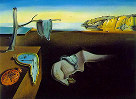 La persistence de la mmoire, par Salvatore Dali.